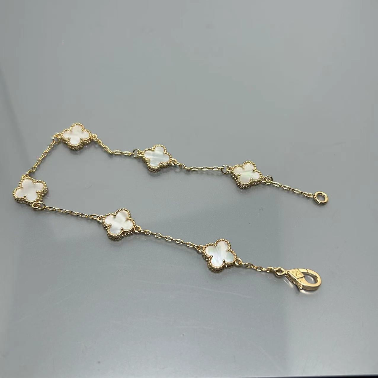 5XVA183KDE Stylishbracelets 6 flowers mini size 0.9cm flower