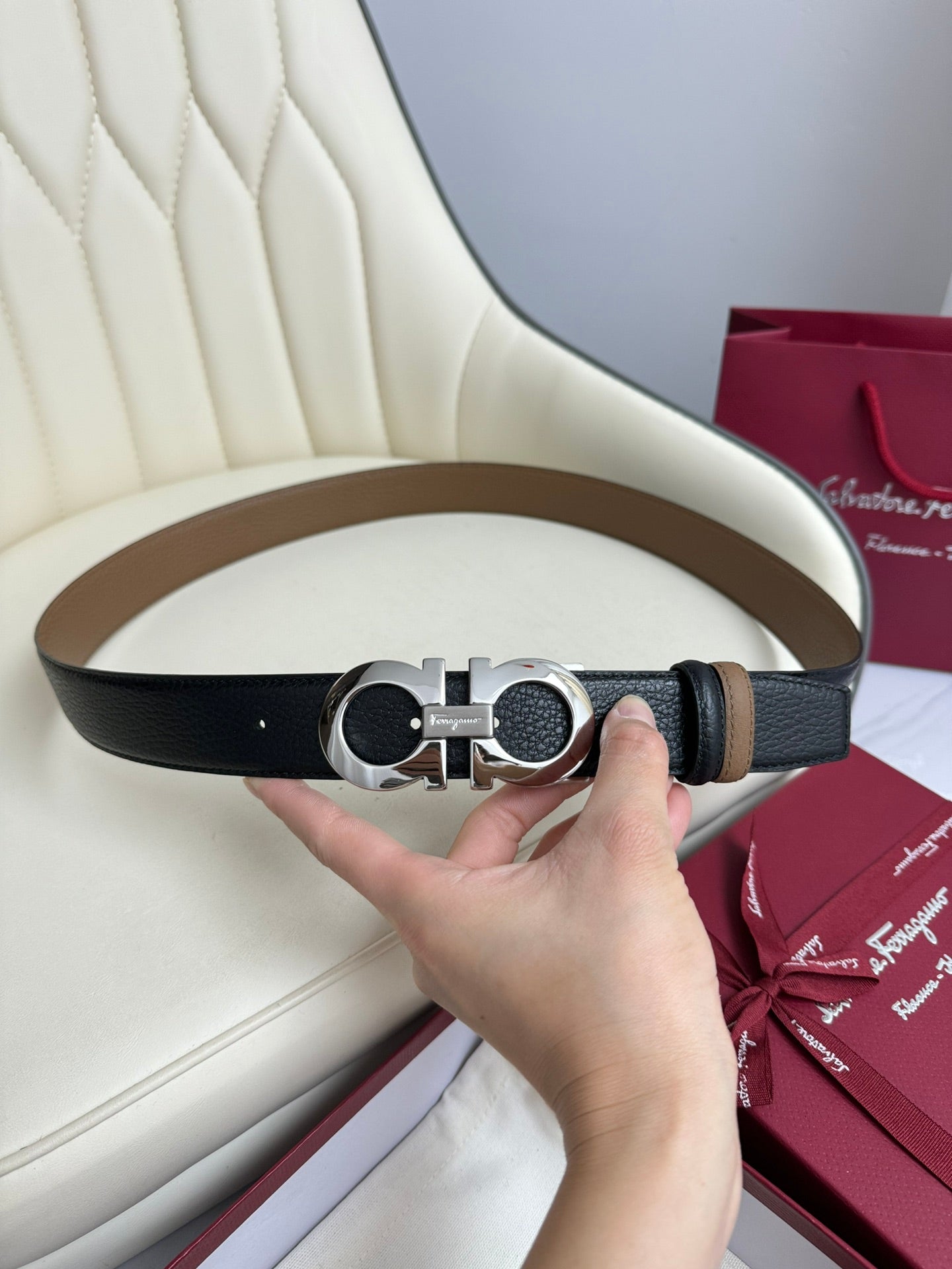 1WA169PDE Stylish  High quality belt With full package