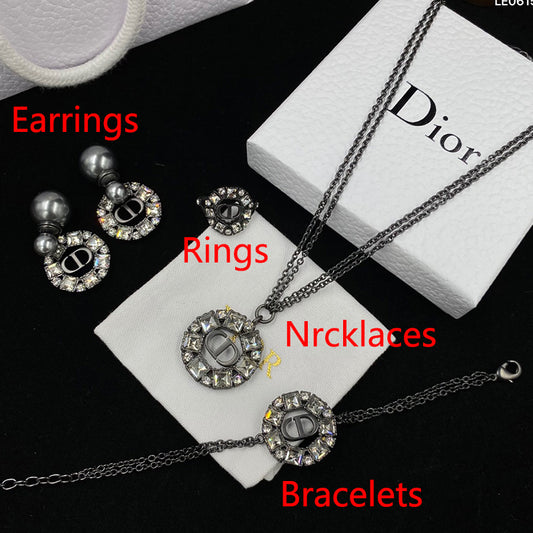 1YD194XDE Stylish  Rings Earring Bracelets Necklaces