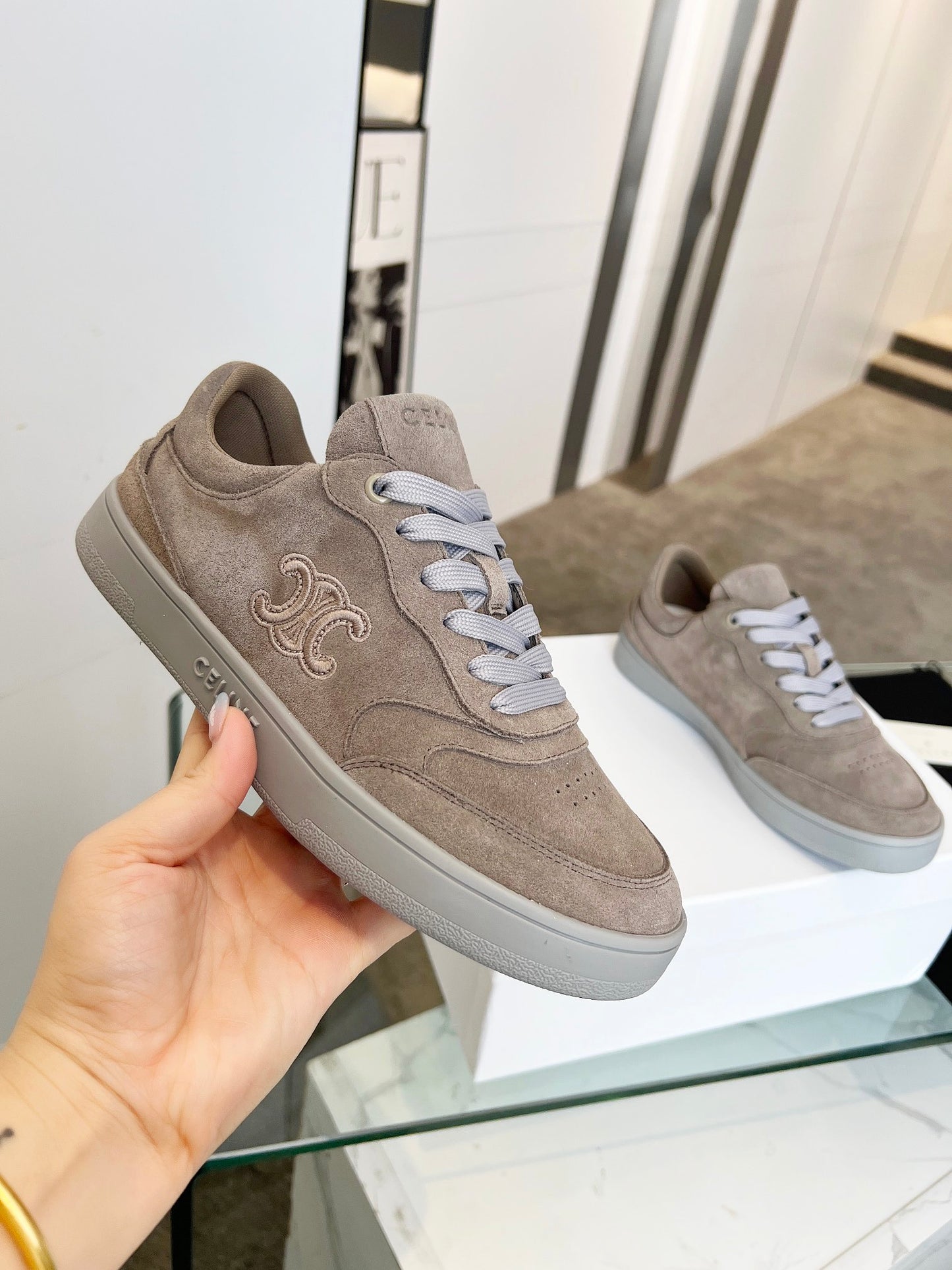 285ZN154ZDE Stylish  leather Shoes