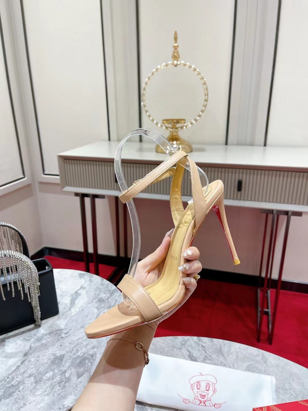 J4A221ZDE Stylish High heels Heel height 10cm