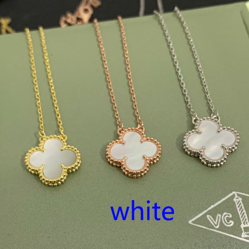 5XVA184XDE Stylish  1 flower necklace