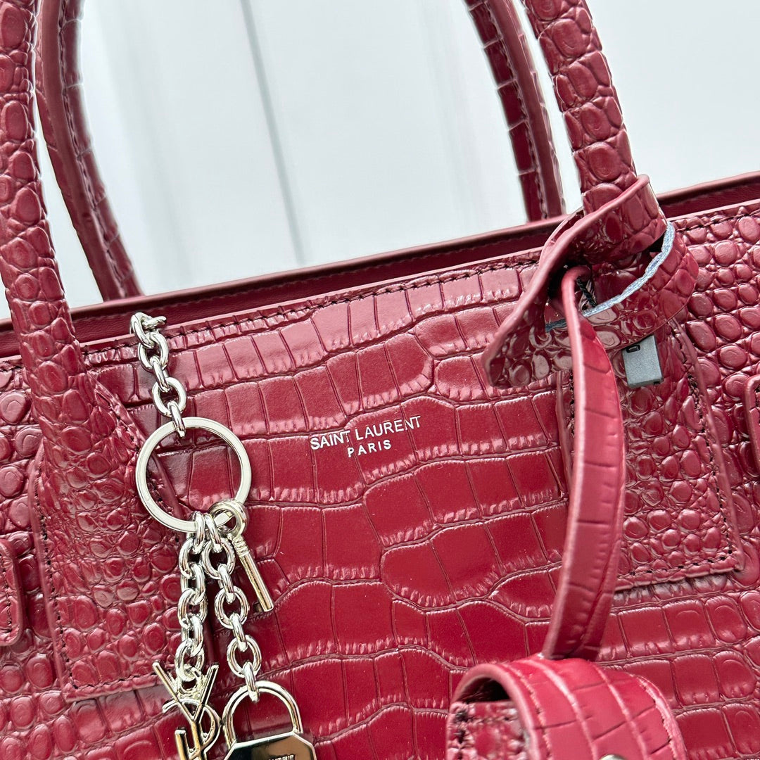 1XSL268BDE Stylish leather bag 