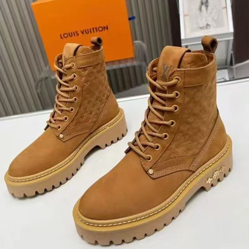 J8E20ZDE Stylish leather boot (top layer leather lining)