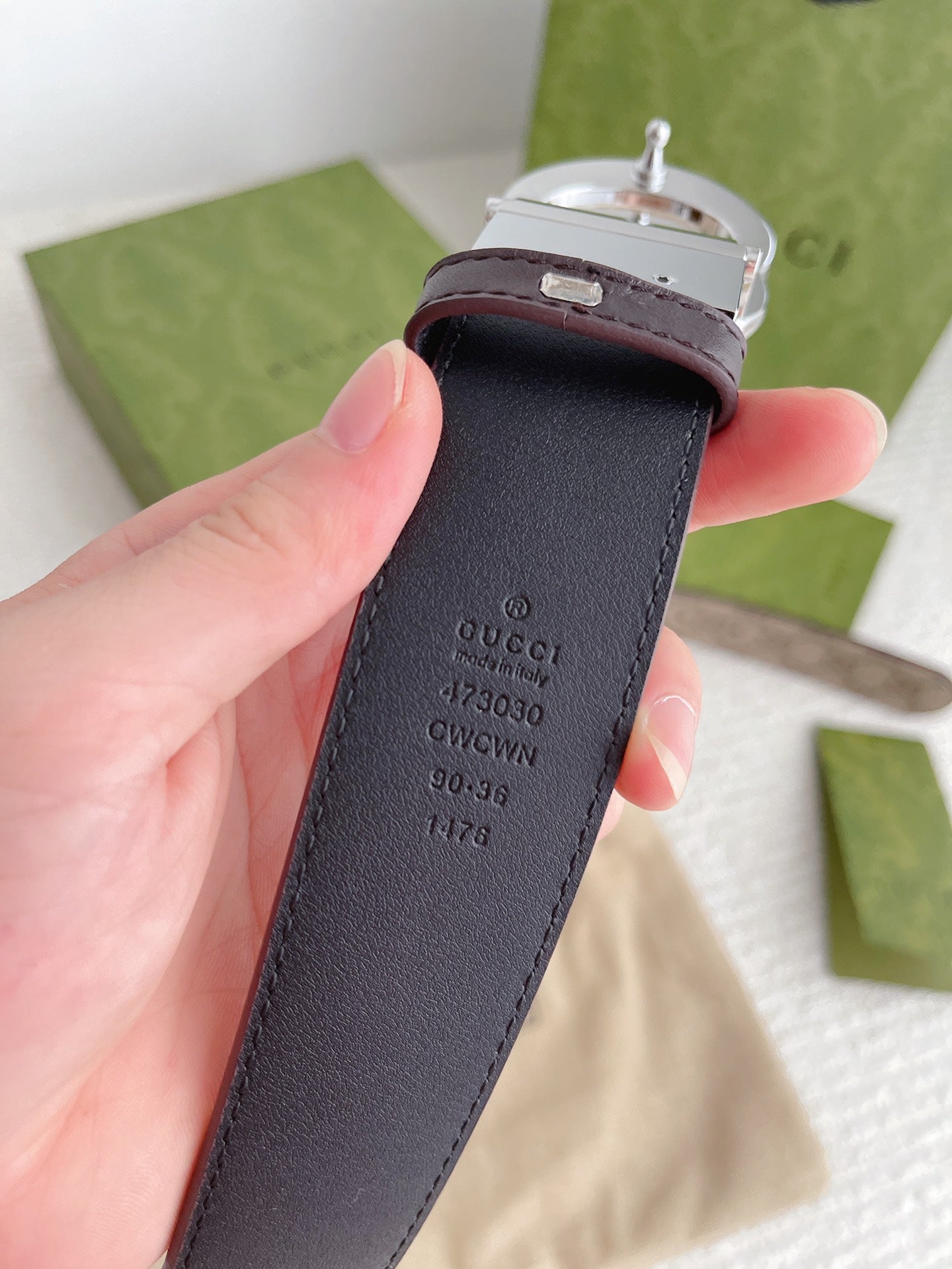 185NB1PDE Stylish high-quality leather belt