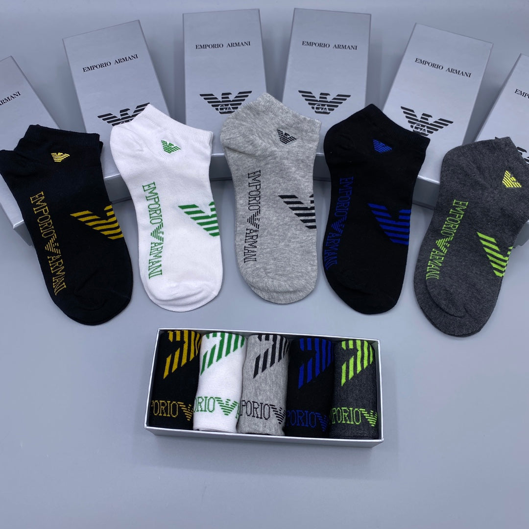 135RA1SDE Stylish socks（5 pairs）