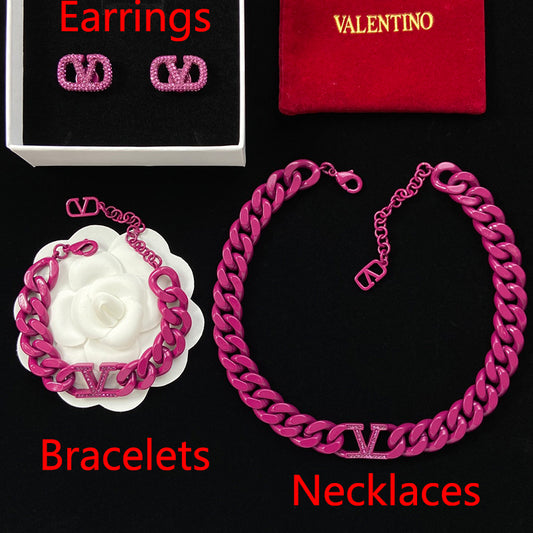 14VL390XDE Stylish  Earrings Bracelets Necklaces