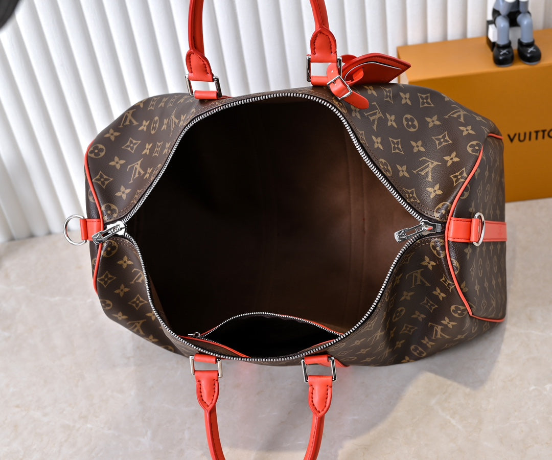 165NE89BDE Stylish leather luggage bags