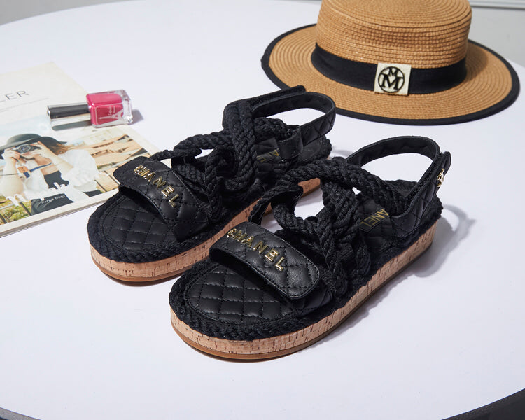 245RC13ZDE Stylish genuine leather sandals