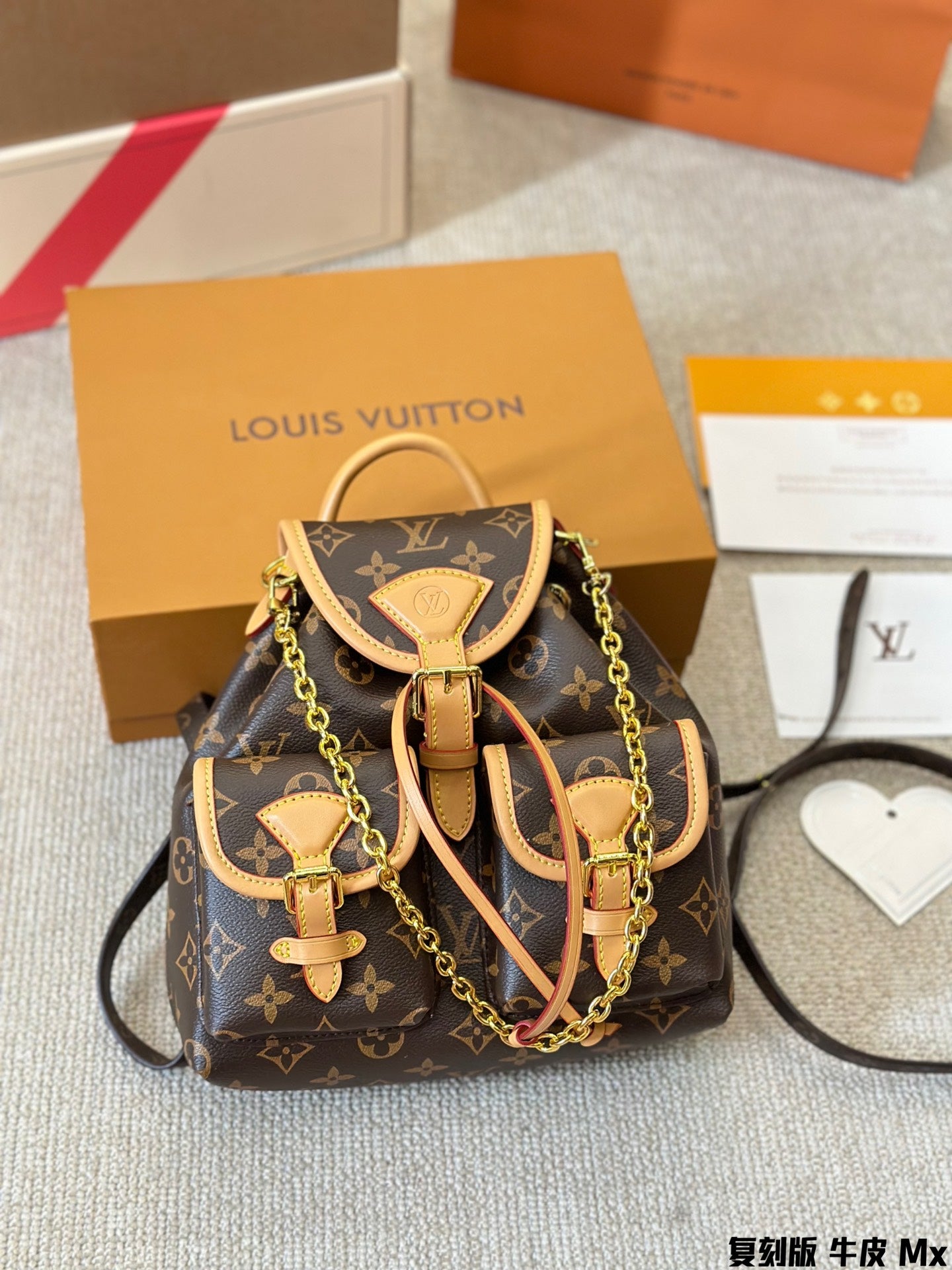 6XE248BDE Stylish leather bag 