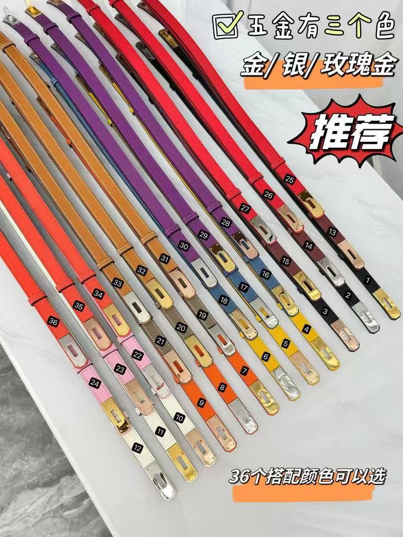 1WH196PDE Stylish  High quality leather belt With full package