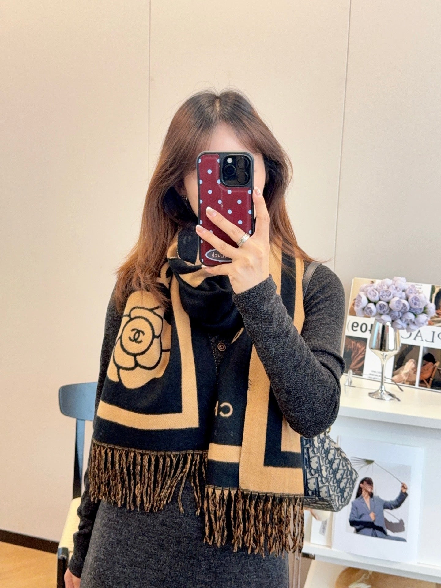 185RC68WDE Stylish Winter Scarves