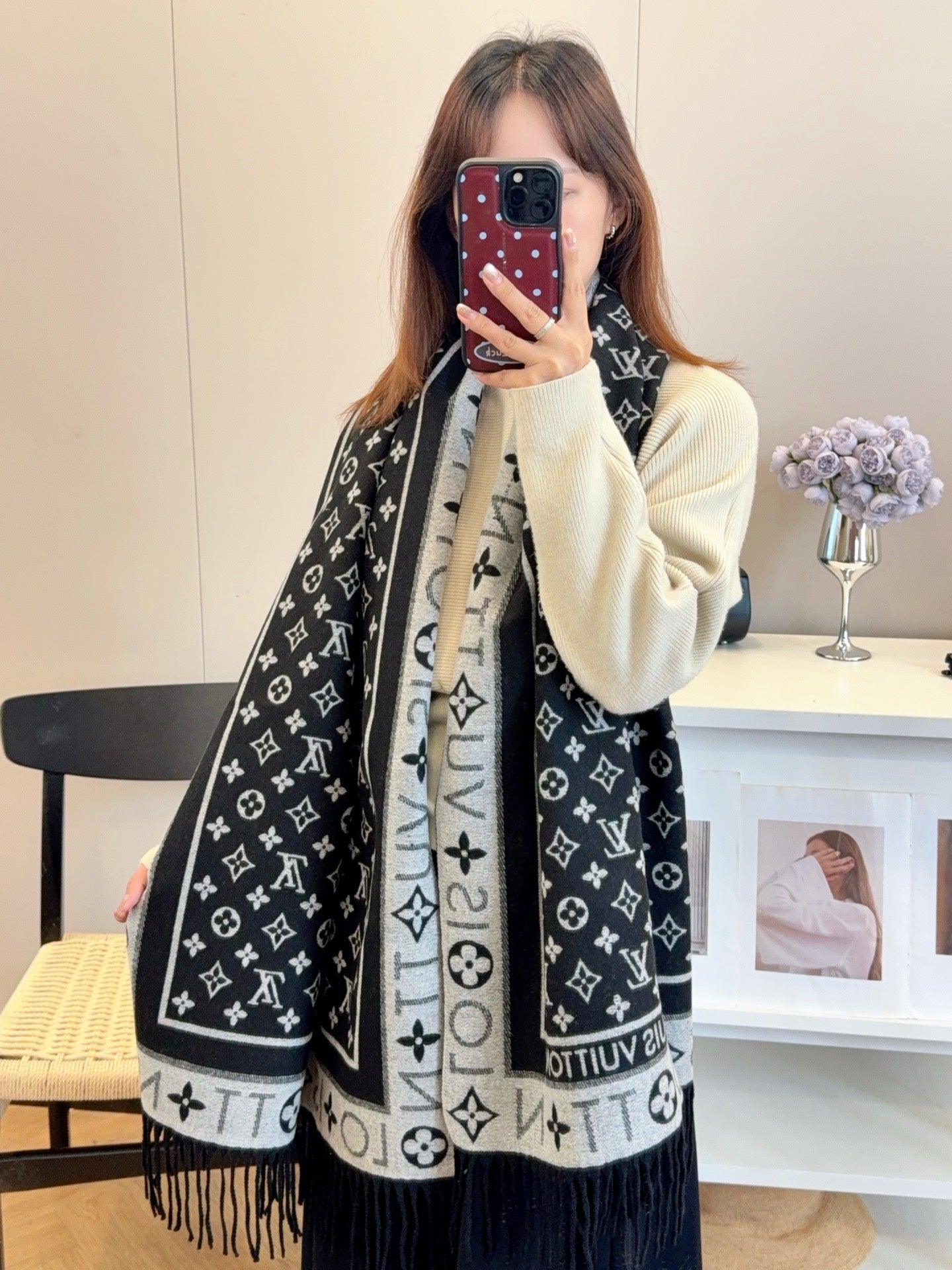 185ZE34WDE Stylish Winter Scarves