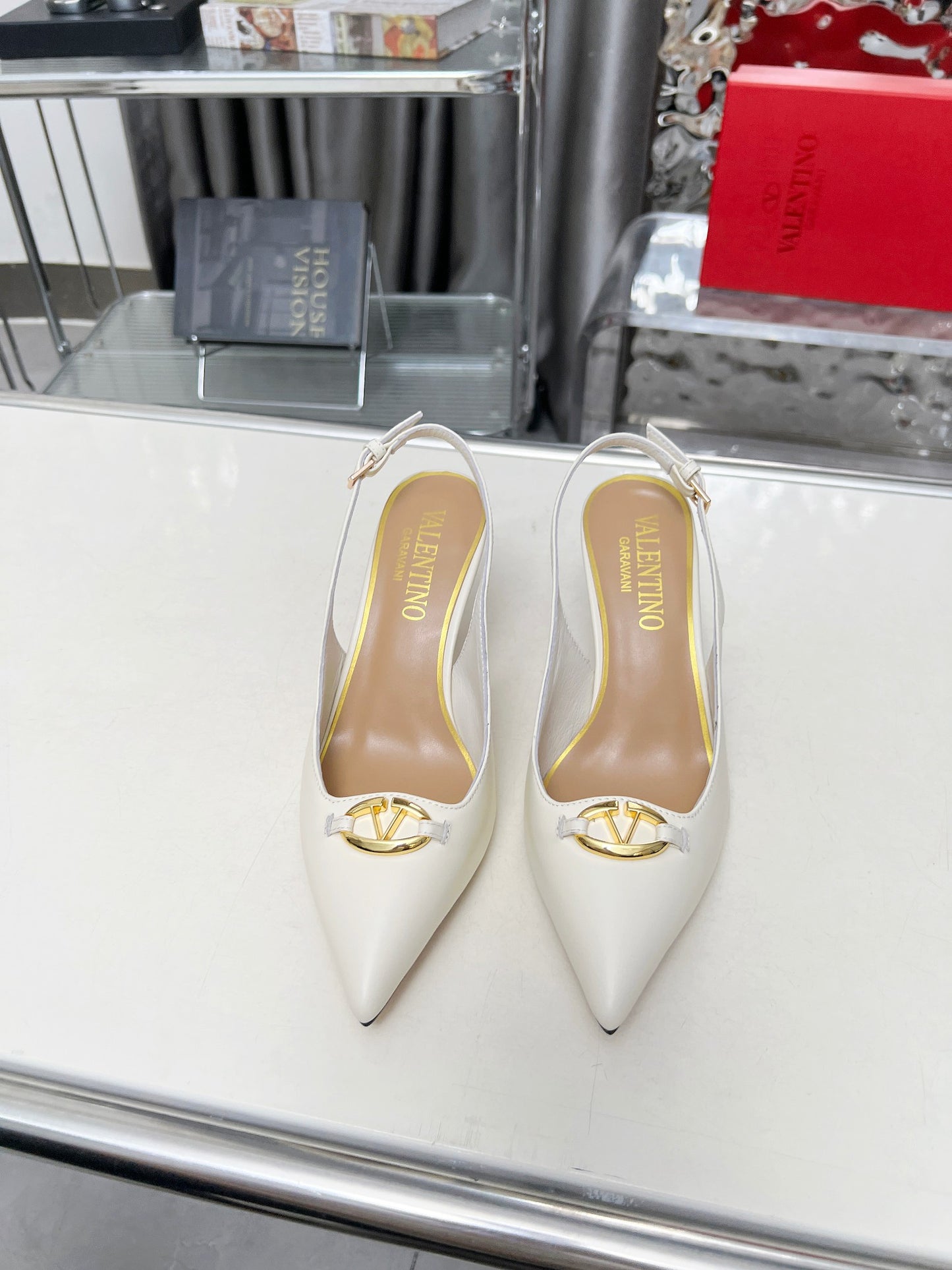 245RVL17ZUEDE Stylish leather  High heels