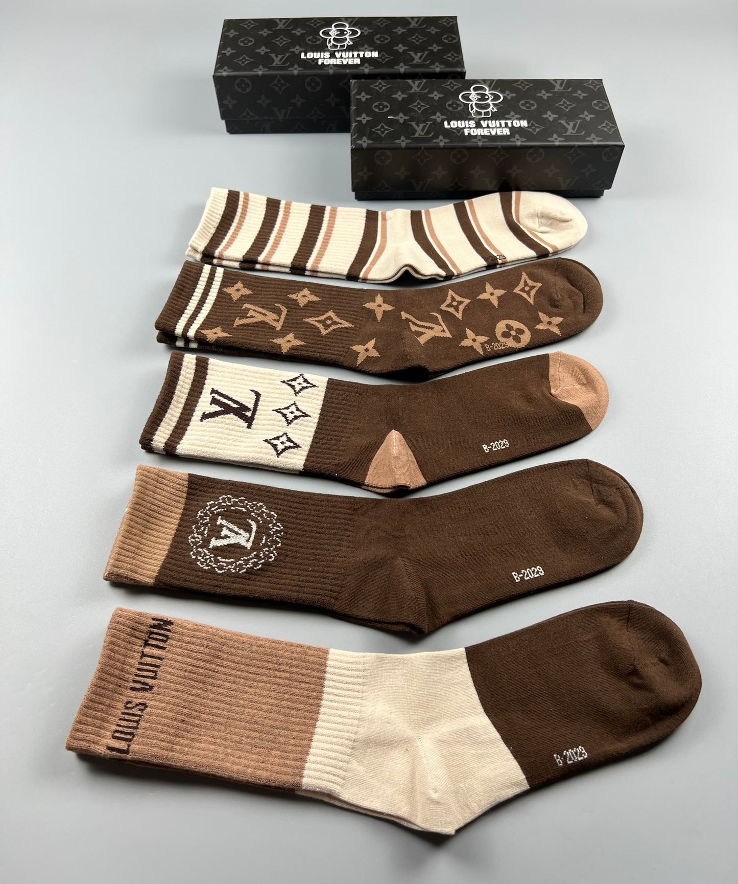 235XE1SDE Stylish socks(5 pairs )