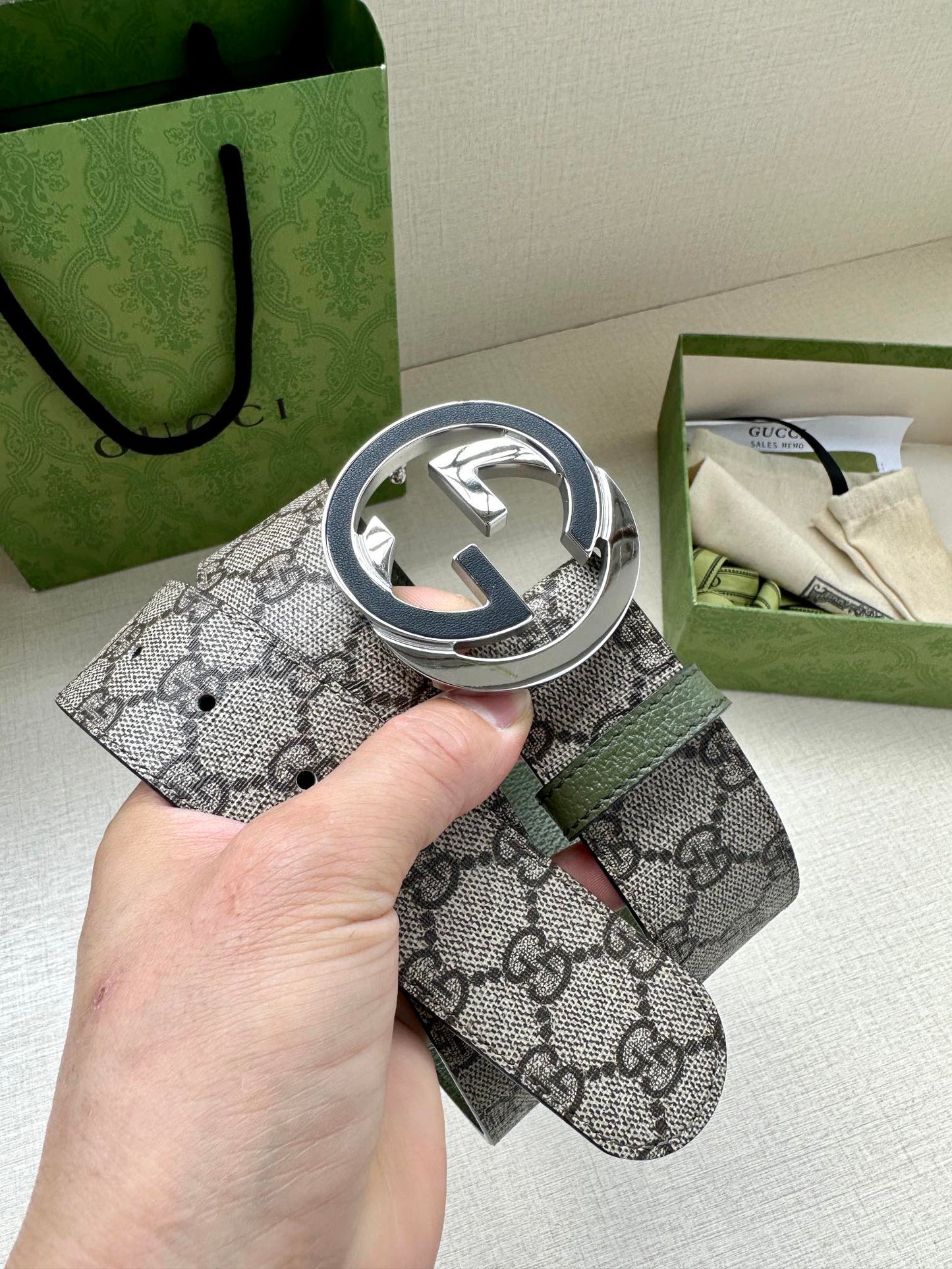 195NB1PDE Stylish high-quality leather belt