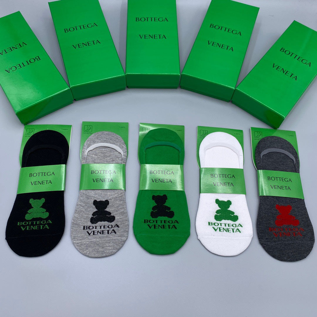 235QA35SDE Stylish socks(5 pairs )