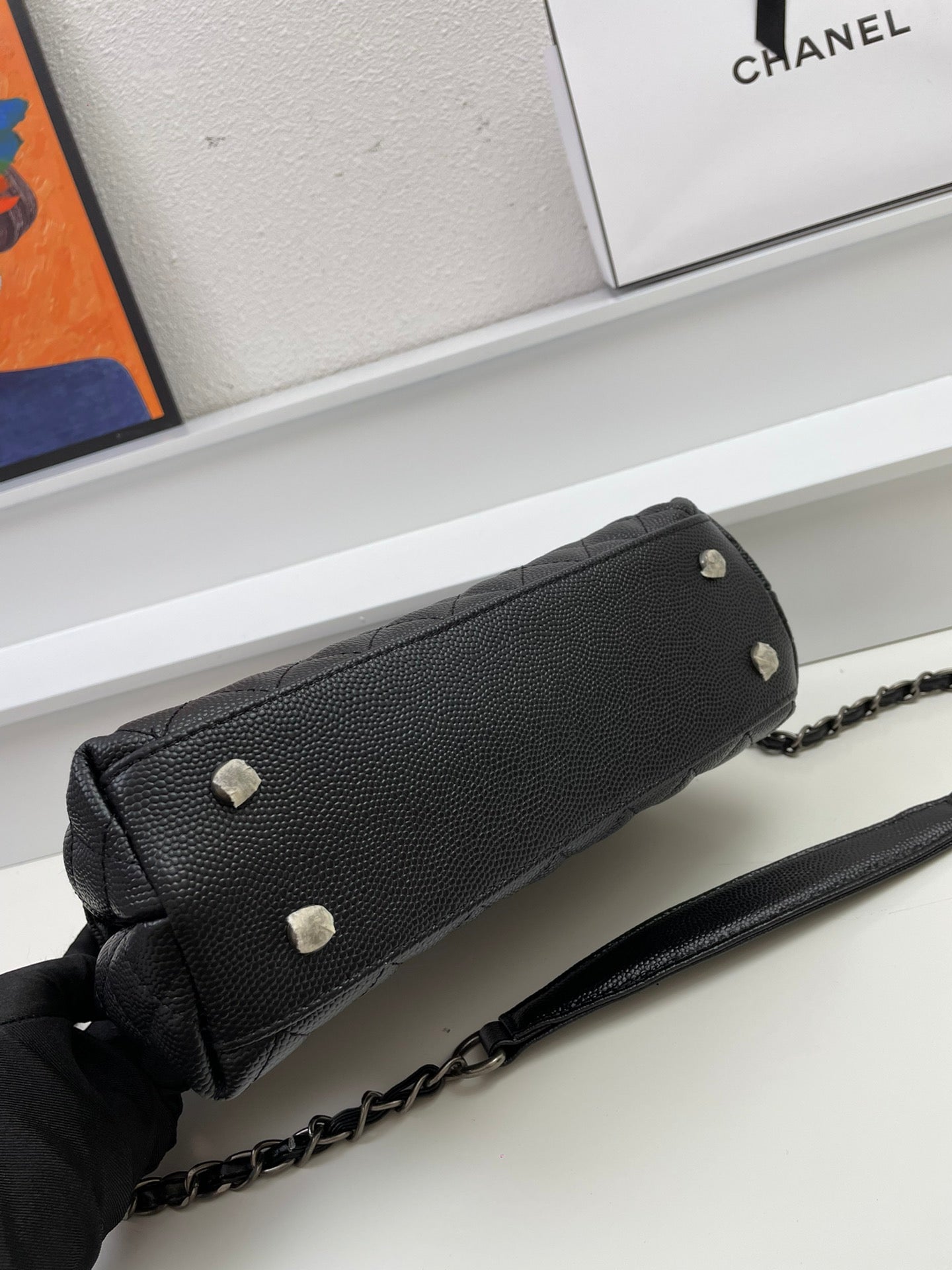 1XC98BDE Stylish leather bag 