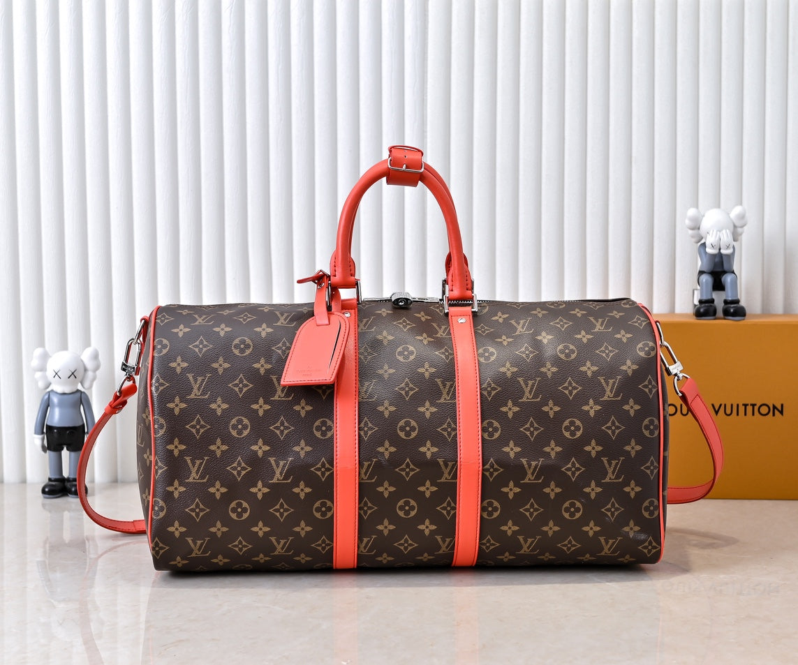 165NE89BDE Stylish leather luggage bags