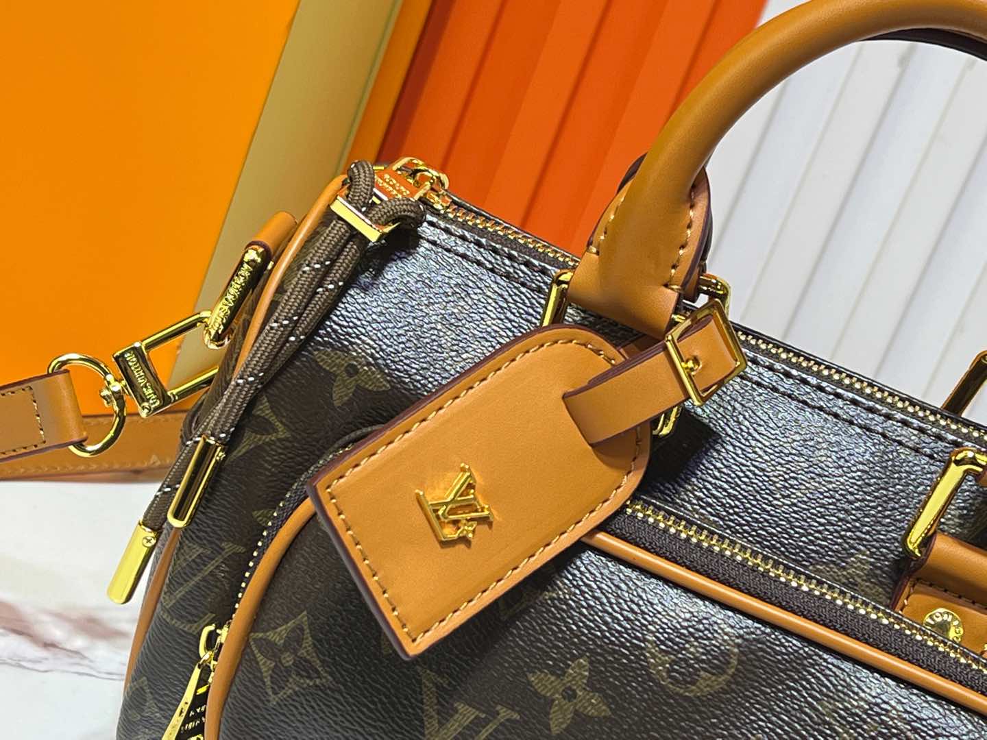 2WE39BDE Stylish leather bag