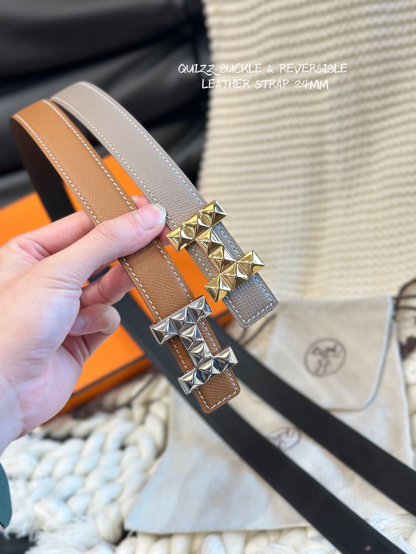 1WH189PDE Stylish  High quality belt With full package