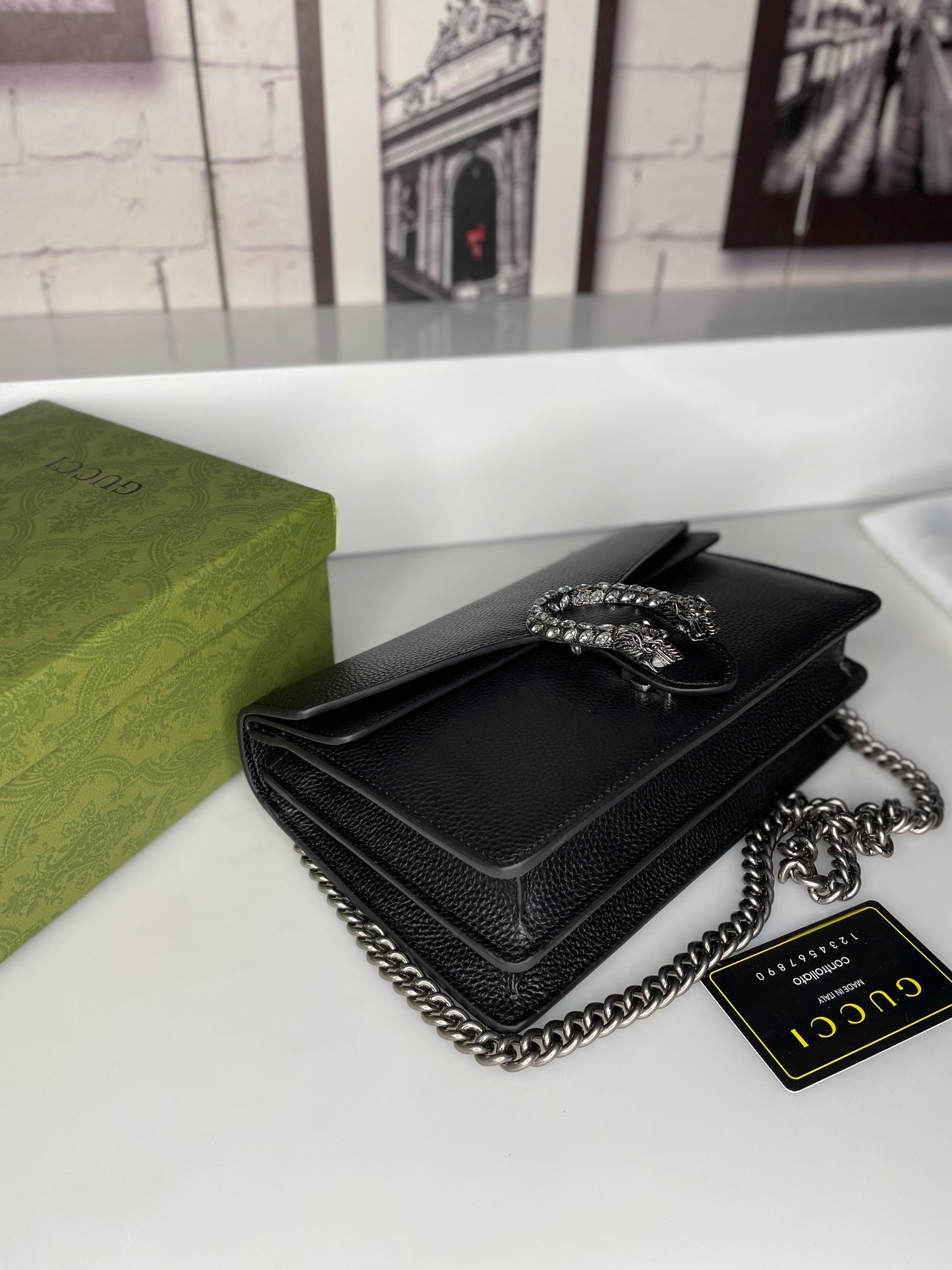 1XB458BDE Stylish leather bag