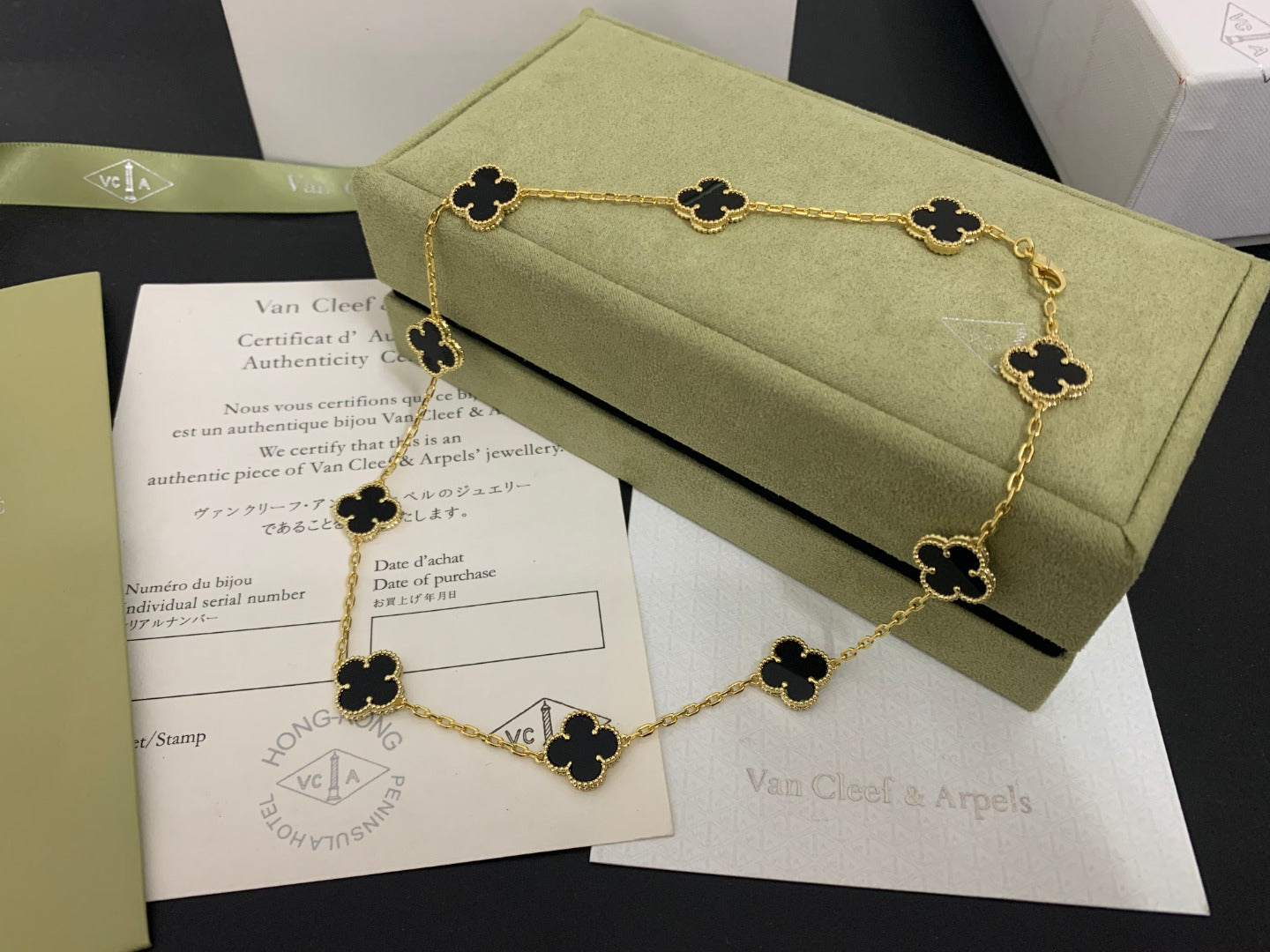 5XVA181XDE Stylish 10 flowers necklaces