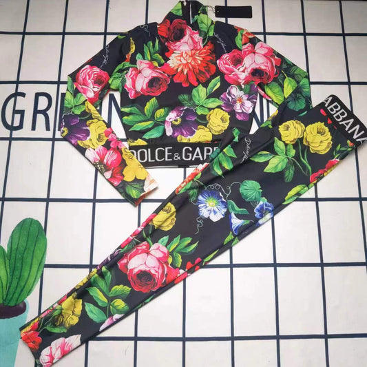 14A47YDE Stylish Long sleeve swimsuit