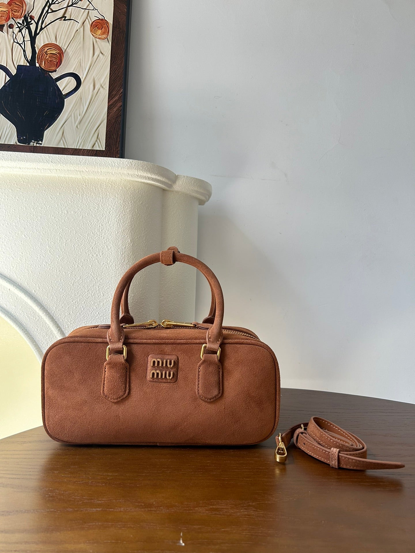 1WA80BDE Stylish leather bag