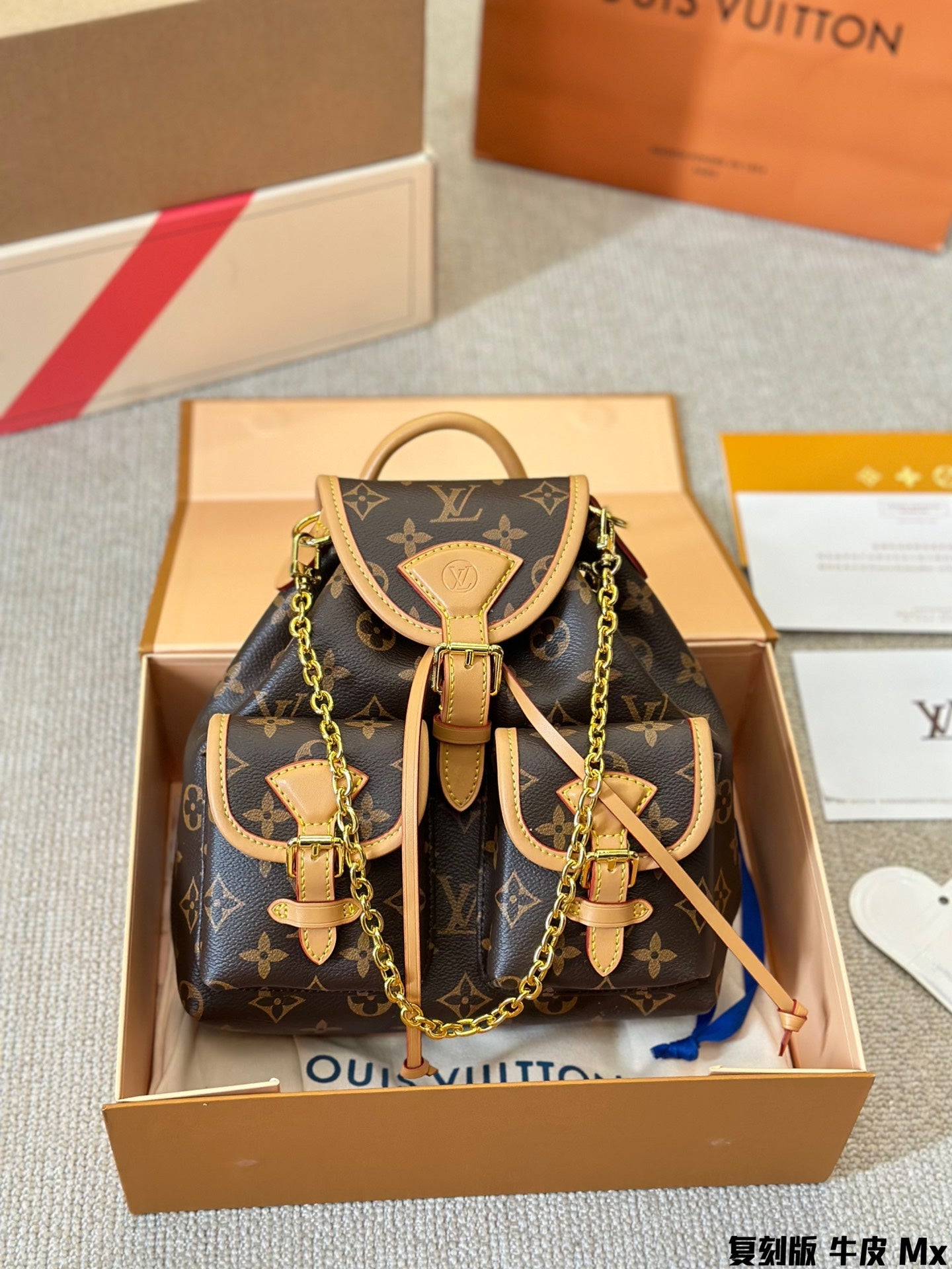 6XE248BDE Stylish leather bag 