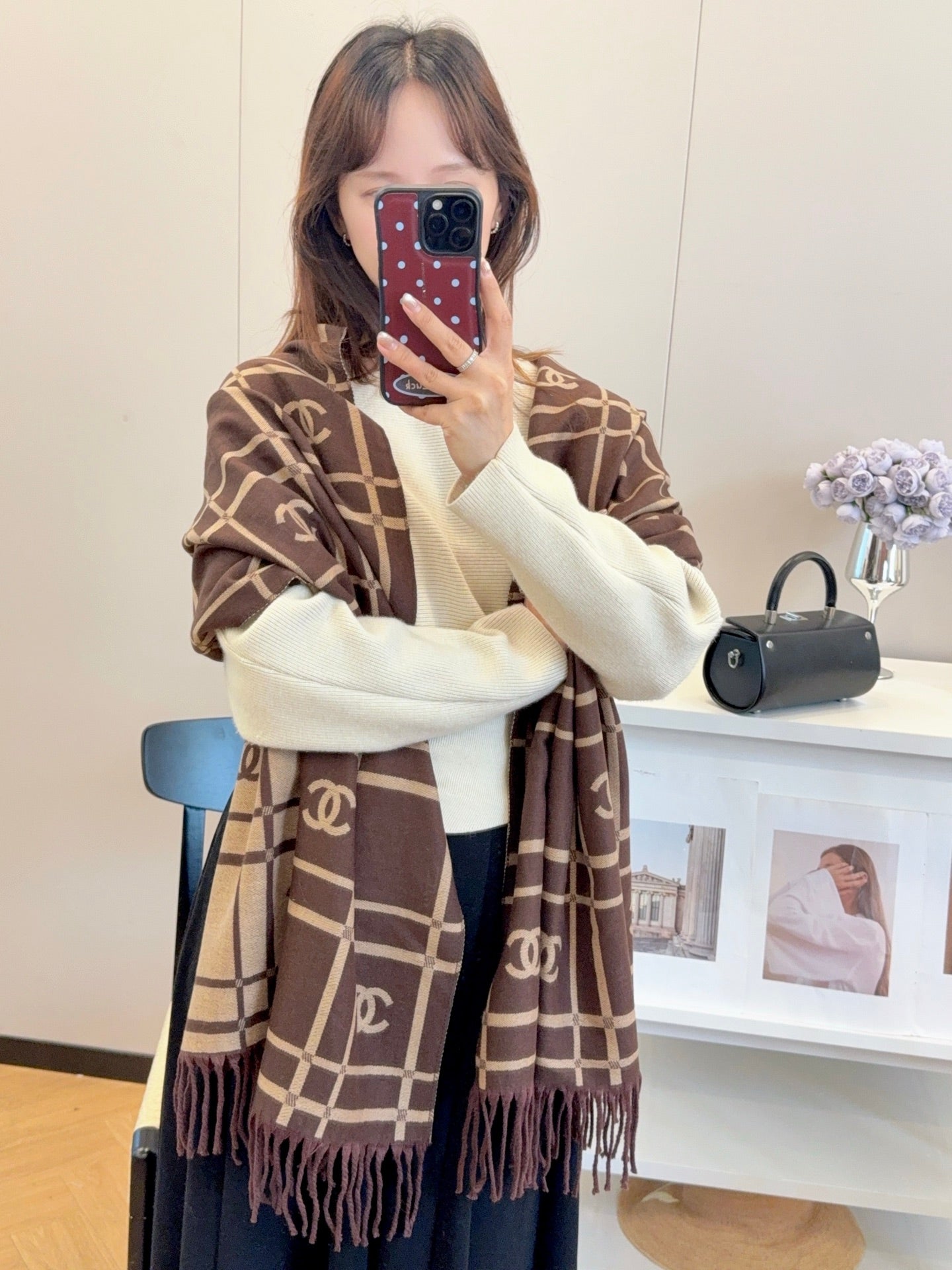185ZC35WDE Stylish Winter Scarves