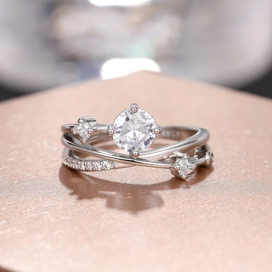 PYA28JDE Stylish Diamond Ring High Quality Wedding Ring