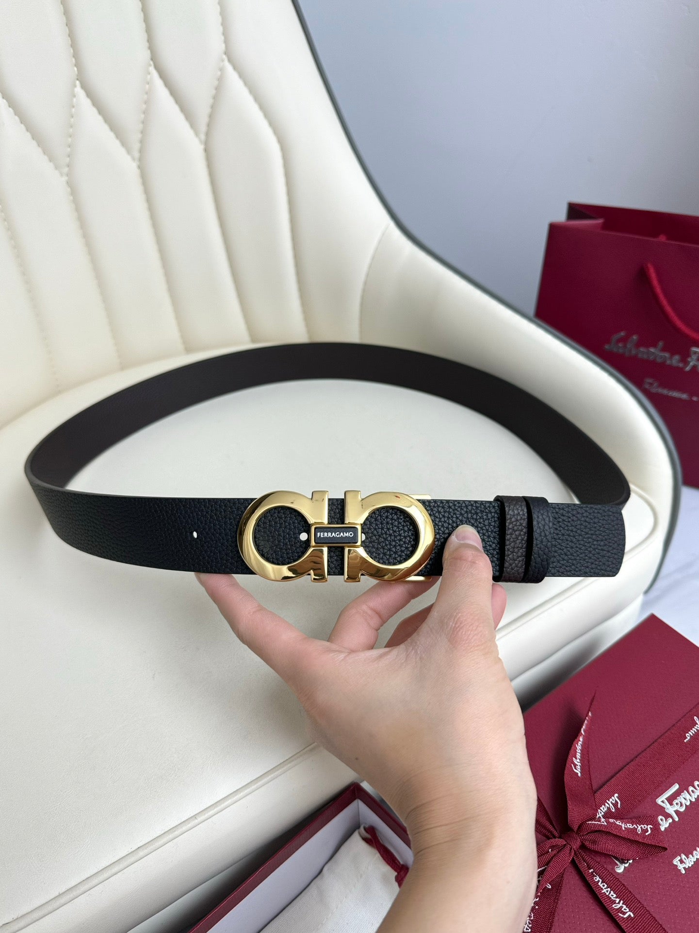 1WA168PDE Stylish  High quality belt With full package