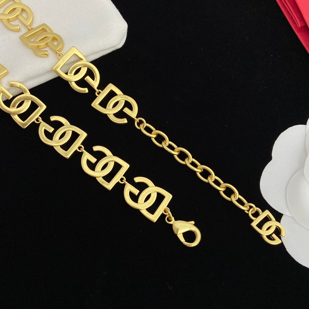 1NA137XDE Stylish  necklace earrings