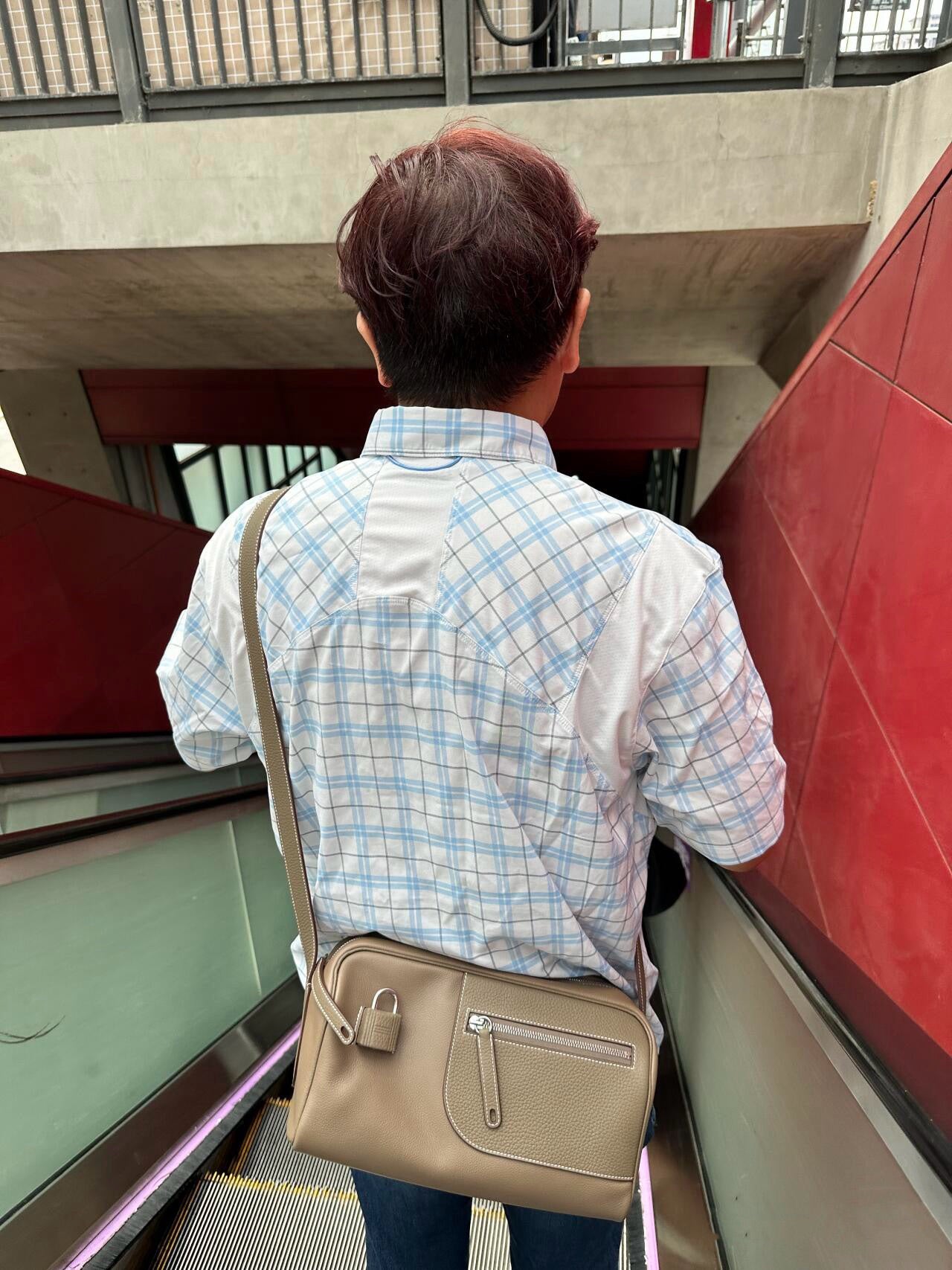 1XH69BDE Stylish leather bag )