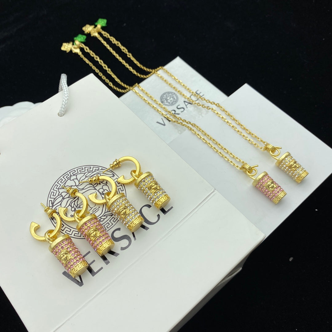 175RV66XDE Stylish Necklaces .Earrings
