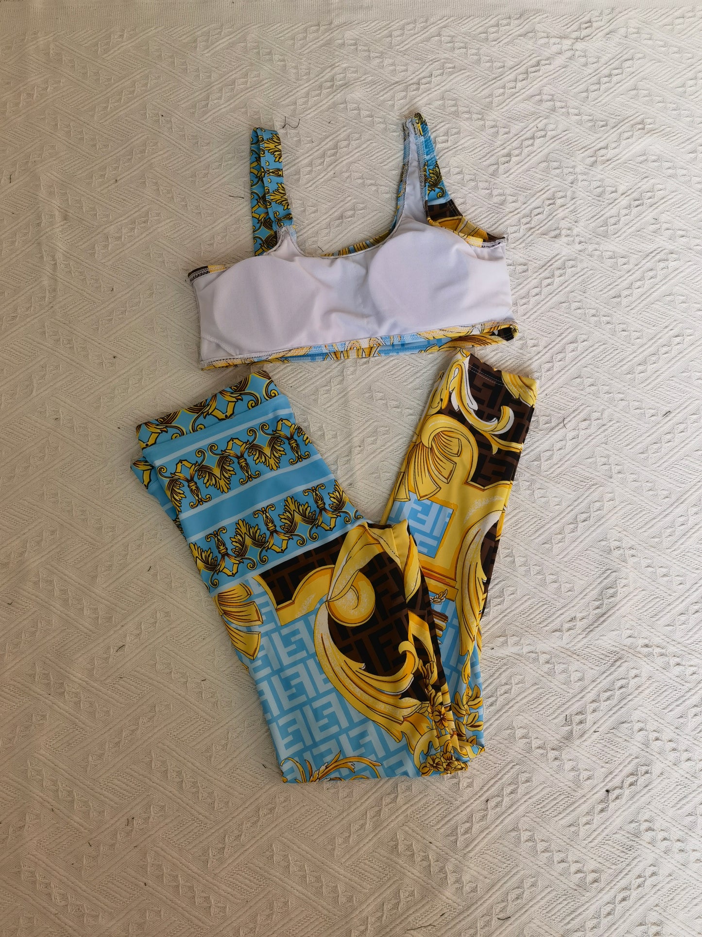 14F42YDE Stylish Long sleeve swimsuit