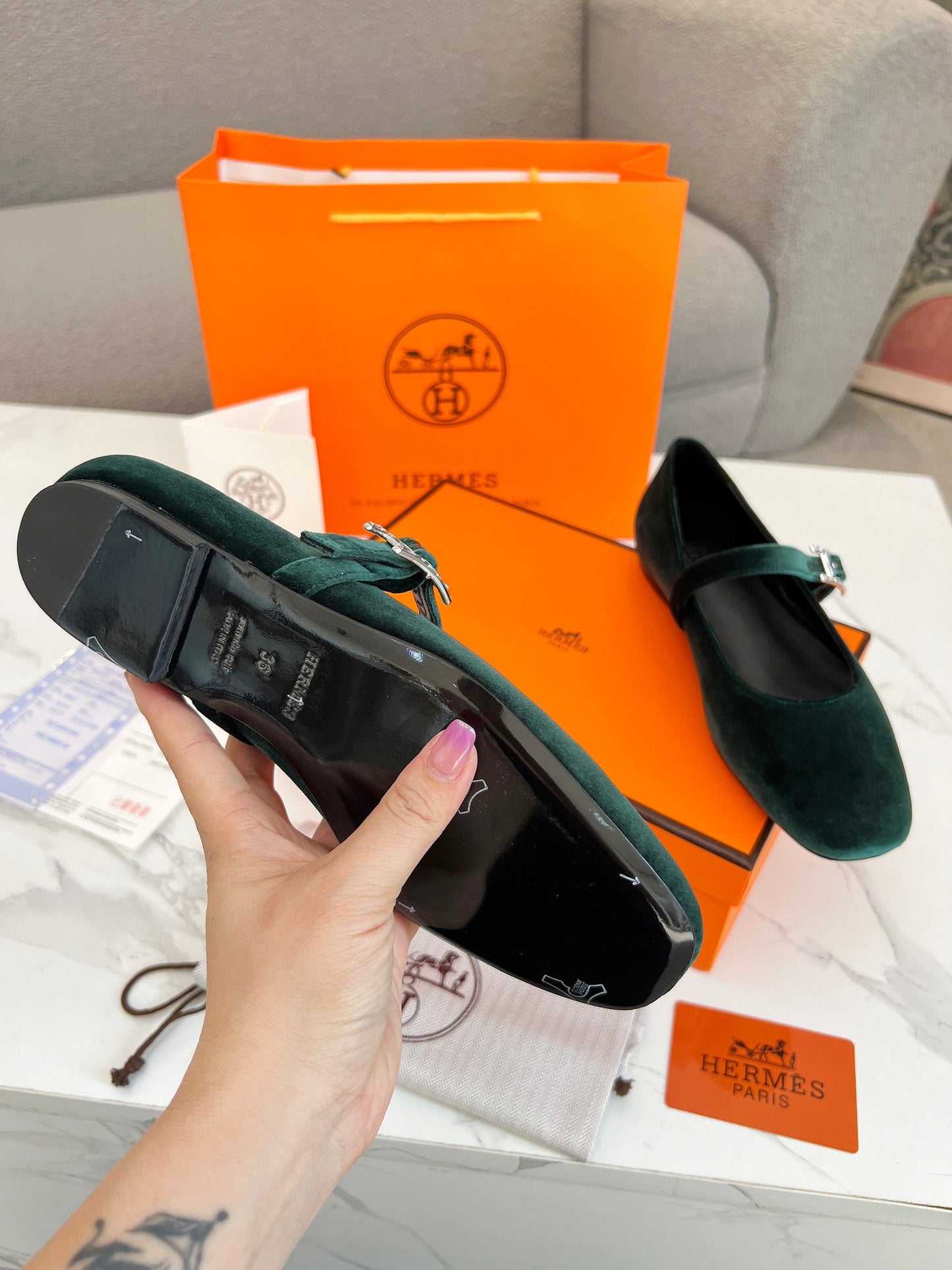 285ZH49ZDE Stylish leather Shoes
