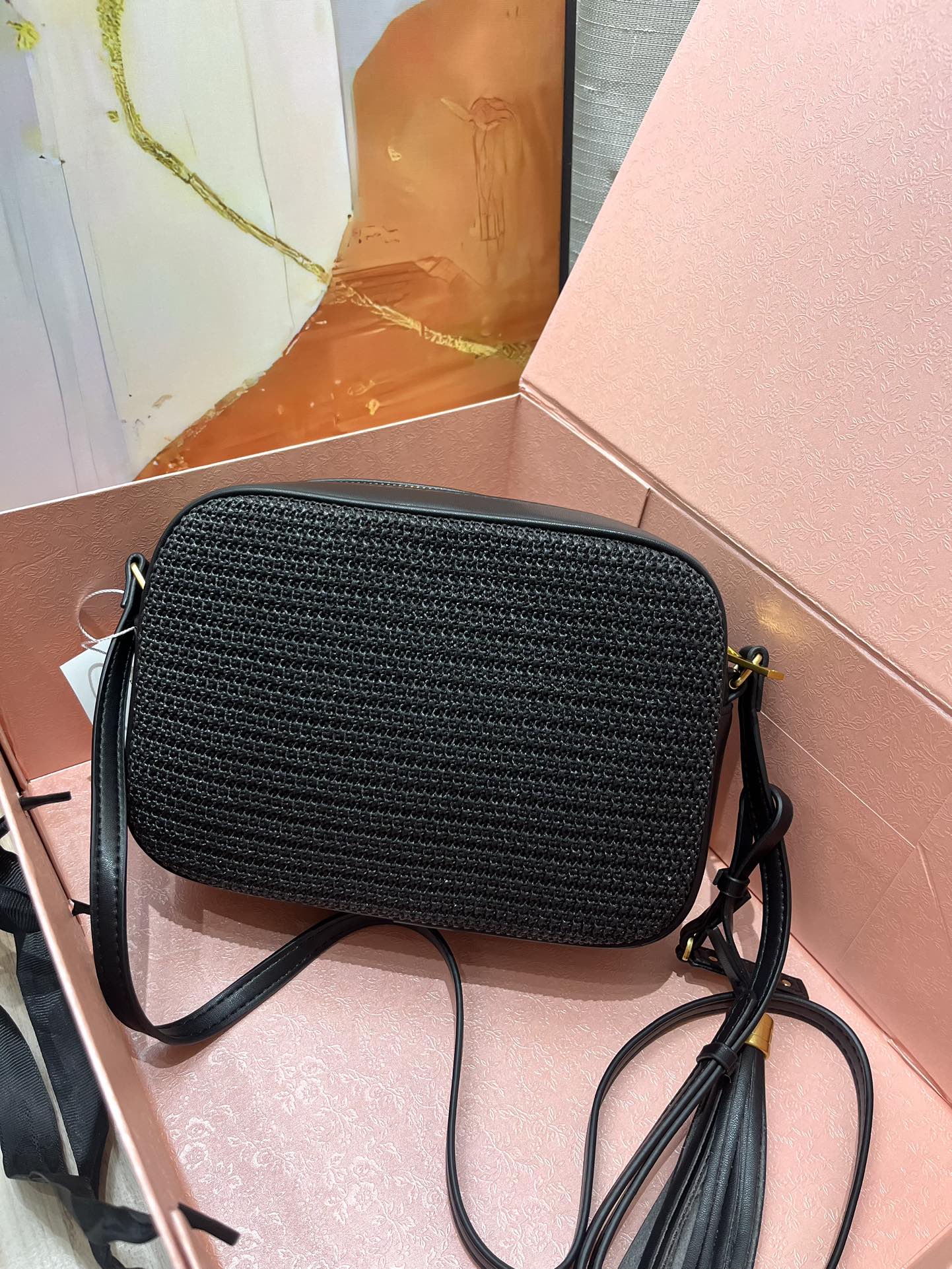 1XSL265BDE Stylish woven bag