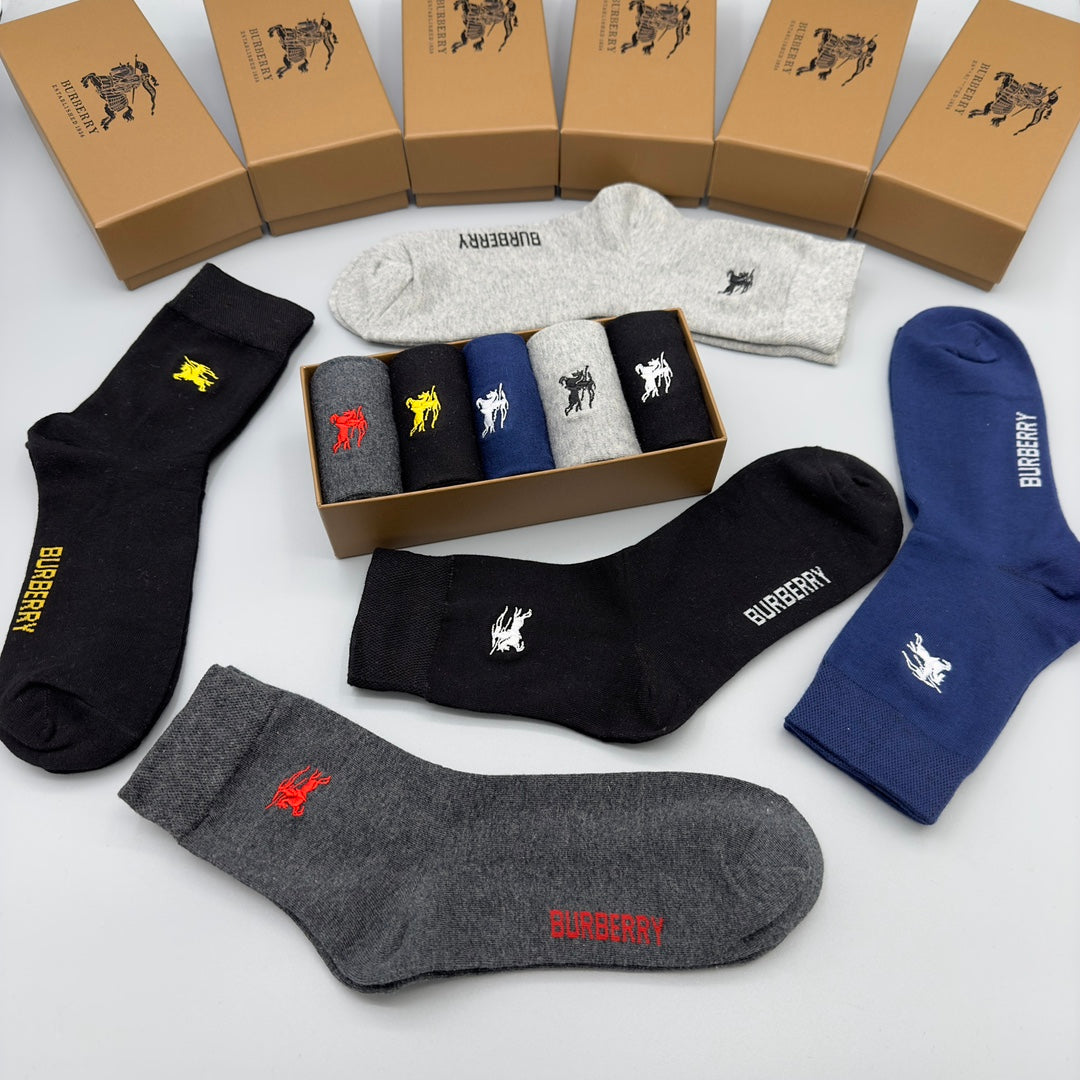 235QR24SDE Stylish socks(5 pairs )