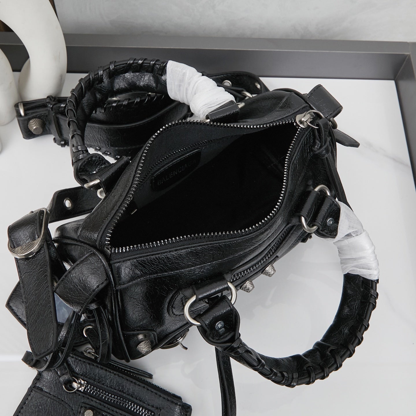 2WJ21BDE Stylish leather bag