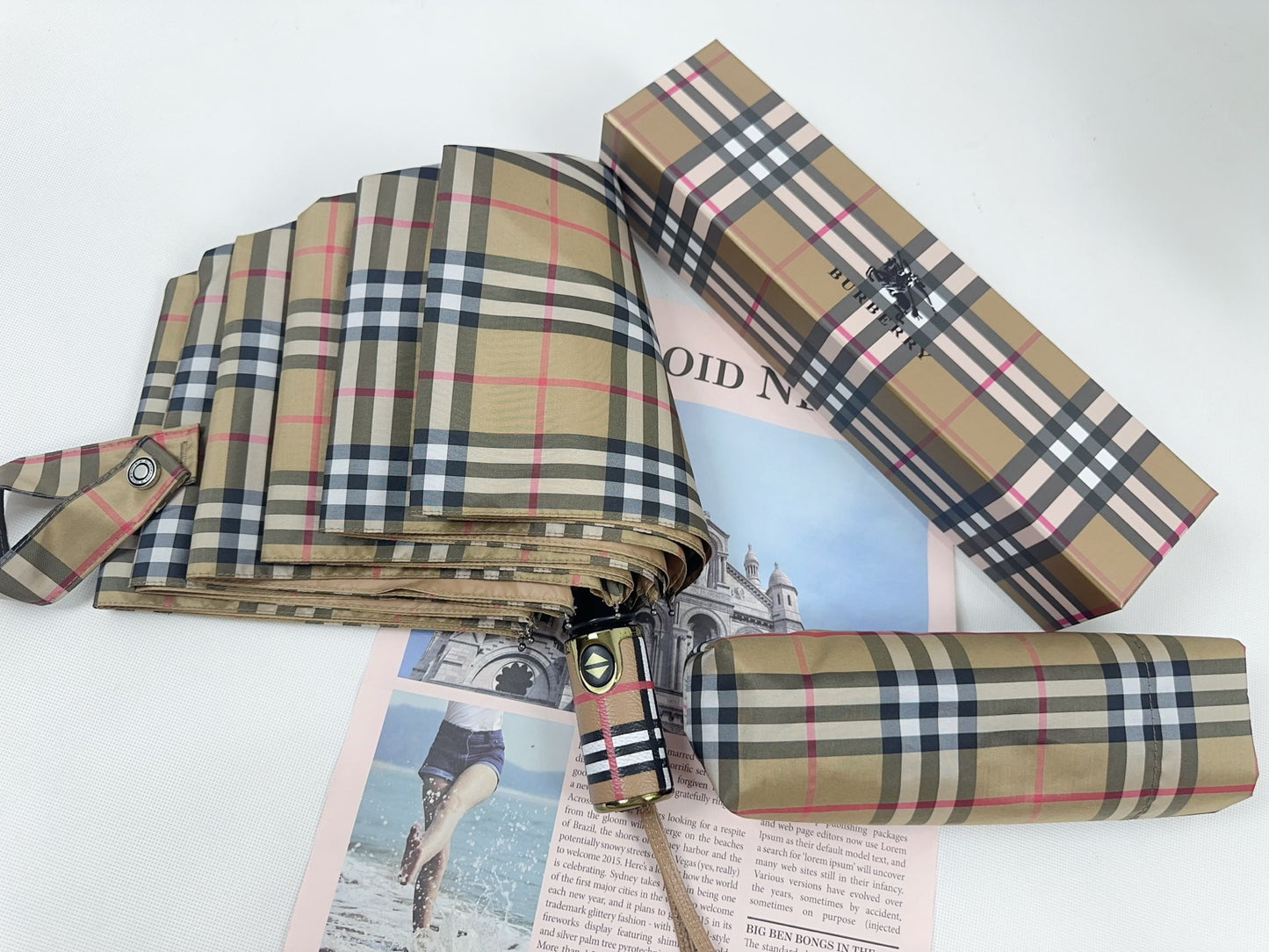15RR94SDE Stylish UV resistant umbrella