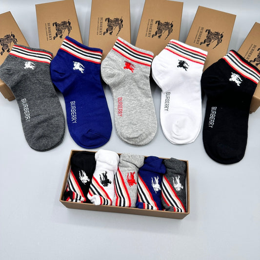 235QR50SDE Stylish socks(5 pairs )