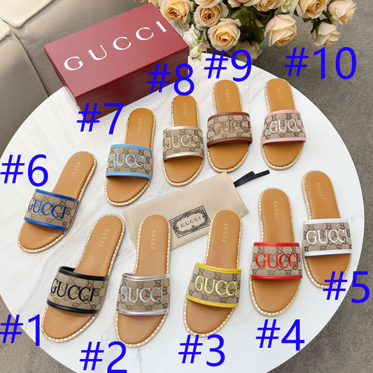 255QB29ZDE Stylish leather Slippers
