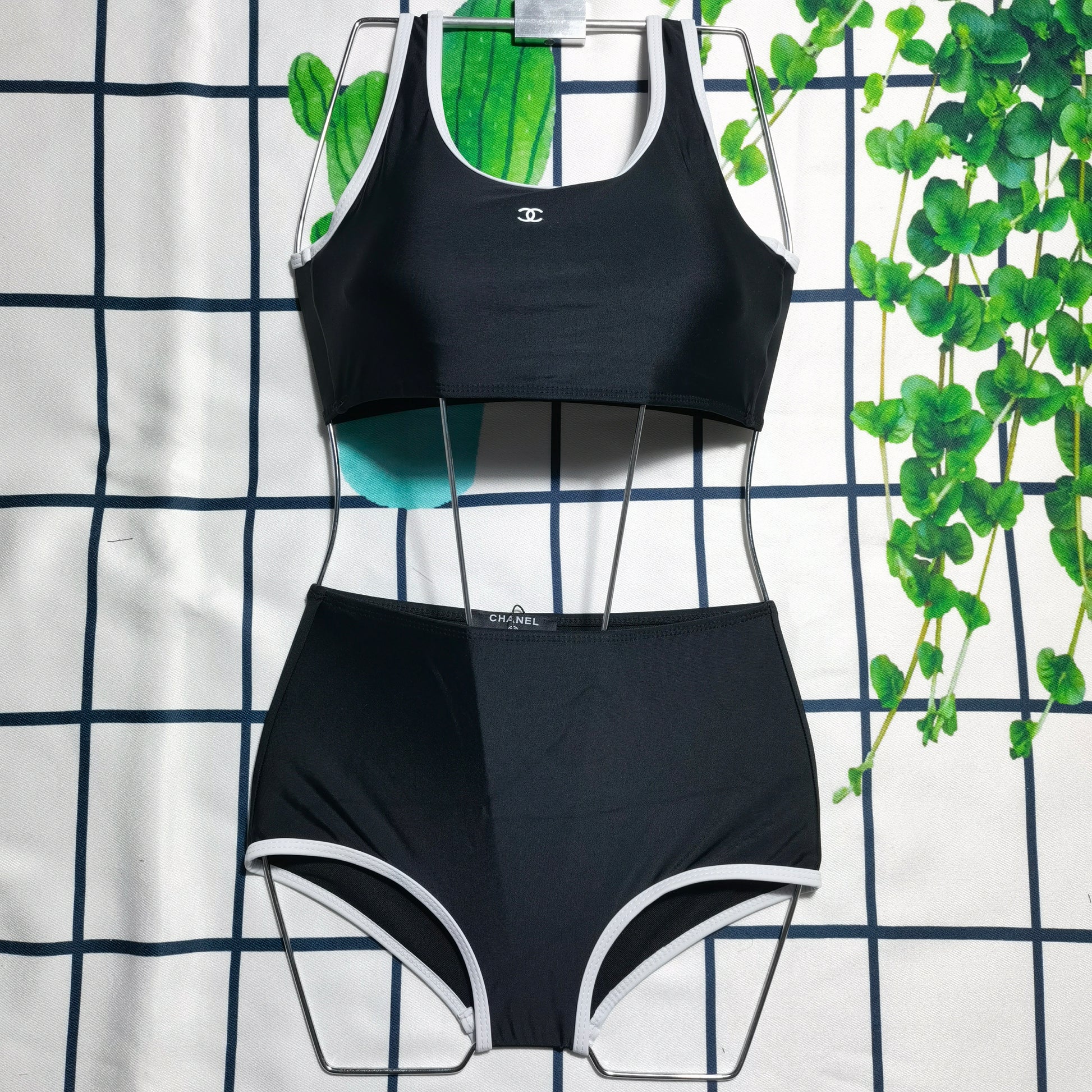 14C227YDE Stylish Long sleeve swimsuit
