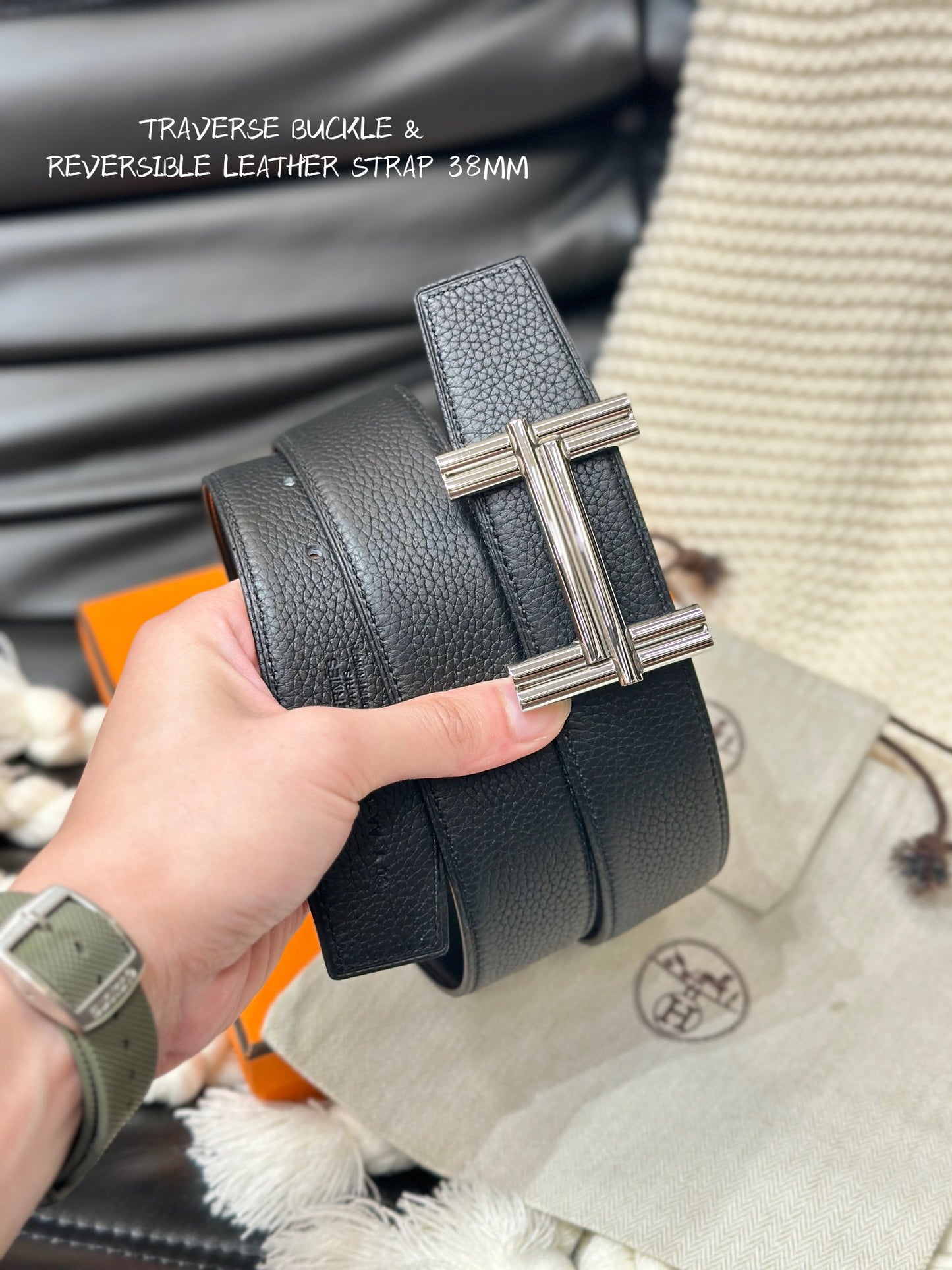 1WH192PDE Stylish  High quality belt With full package