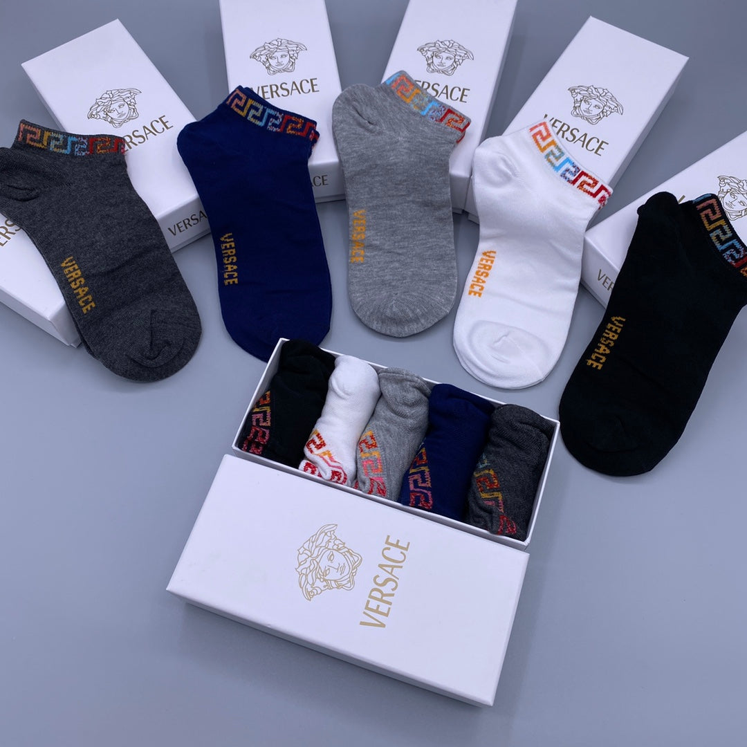 235QV42SDE Stylish socks(5 pairs )