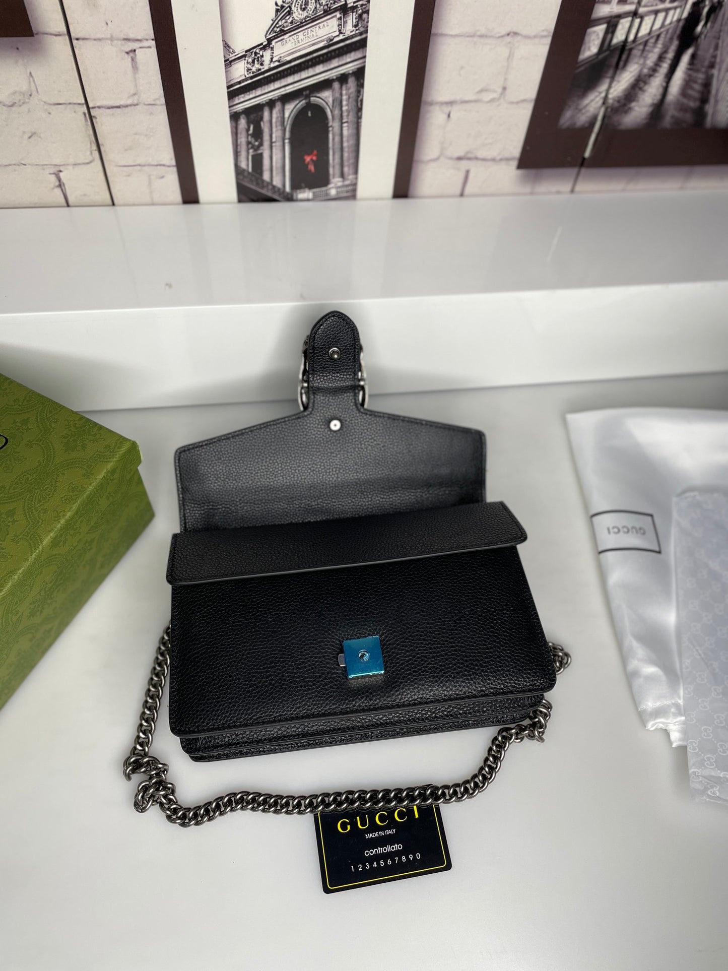 1XB458BDE Stylish leather bag