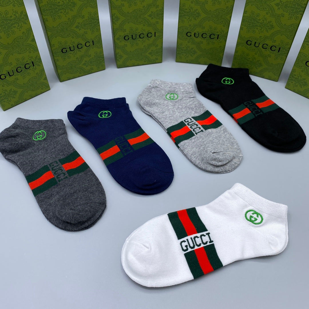 235QB46SDE Stylish socks(5 pairs )