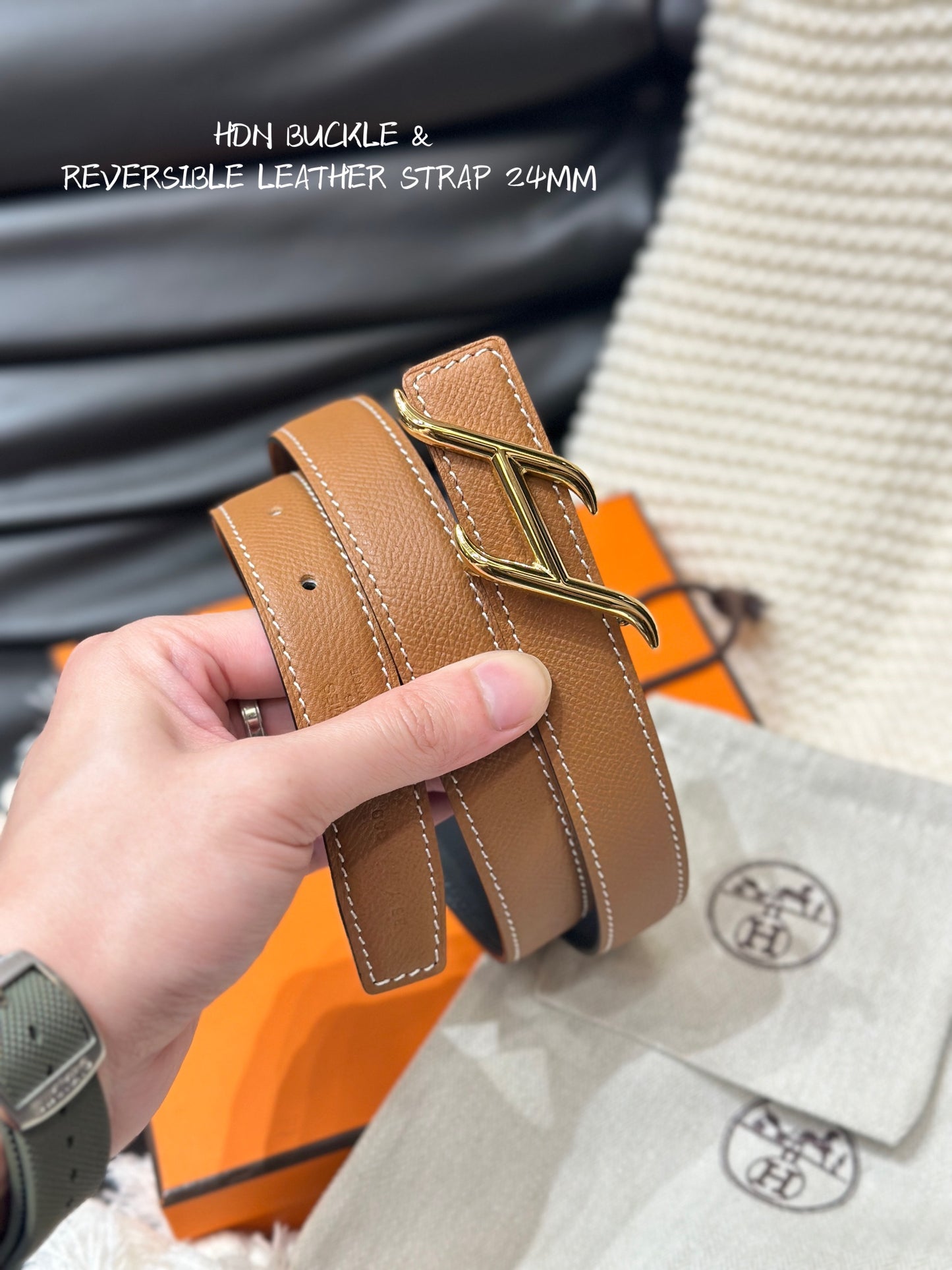 1WH193PDE Stylish  High quality belt With full package